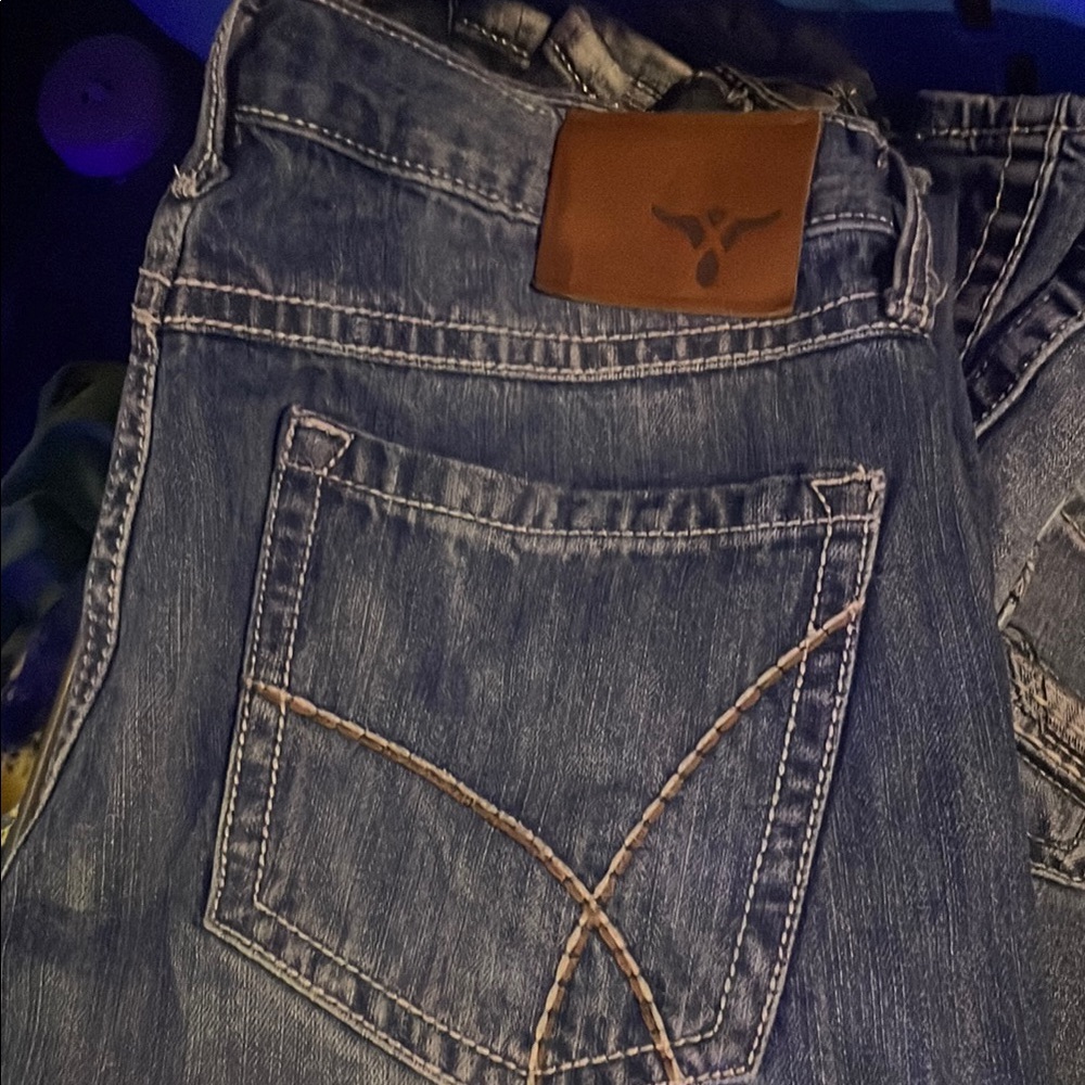 Wrangler Blue Bootcut Jeans Classic Style